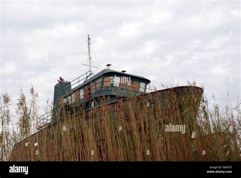 Boat and reeds hi-res stock photography and images - Alamy