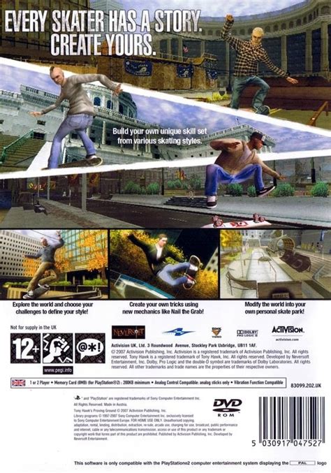 Tony Hawk S Proving Ground For Playstation