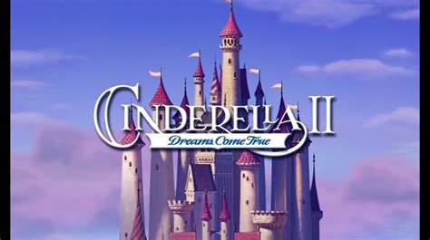 Cinderella Ii Dreams Come True 2002 Dvd Menus