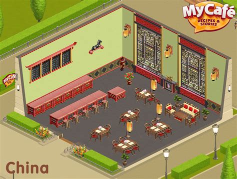 China Chinese Style My Cafe Game Mycafe Mycafegame Cafe Style