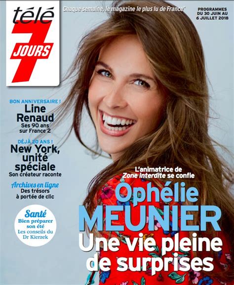 Télé 7 Jours on Twitter Retrouvez la belle ophmeunier en Une de