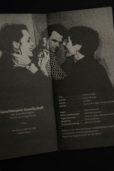 Besetzung Von Geschlossene Gesellschaft 1978