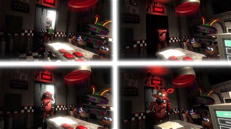 All Foxy Stagesanimations In Ucn Vr Youtube