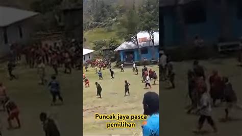 14 February Pasca Pemilihan Masa Bentrok Di Puncak Jaya PAPUA