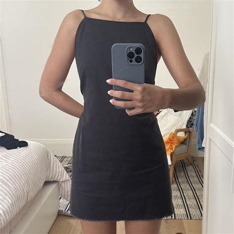 Nude Lucy Dress Mini Dress Black Backless So Depop