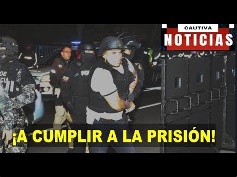 CASO METÁSTASIS DANIEL SALCEDO FUE TRASLADADO A LA CÁRCEL 4 DE QUITO