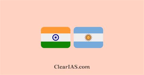 India-Argentina Relations - ClearIAS