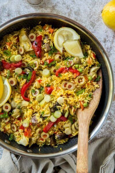 Vegetable Paella - Recipe Girl