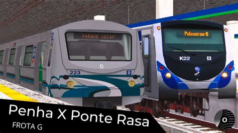 Openbve Penha X Ponte Rasa O Tue Frota G Da Cmsp Metr Linha