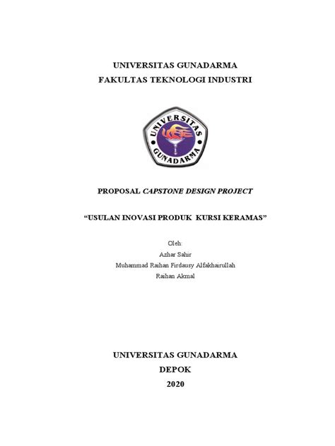 Proposal Capstone Kelompok 1 Pdf