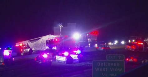 1 Dead 3 Injured As Series Of Crashes Shuts Down Inbound Parkway North