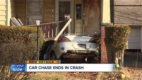 Police Investigating After Car Crashes Into House On Clevelands East