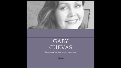 En Memoria De Gabi Cuevas YouTube