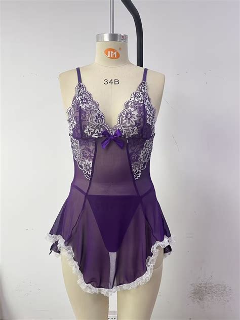Women S Sexy Lingerie Babydoll G String Sleepwear Underwear Lace Dress Nightwear Ebay