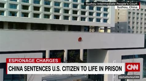 China Sentences U S Citizen To Life In Prison Haystack News