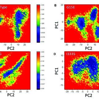 Free Energy Landscape Analysis Of The Wild Type And Mutant Complexes