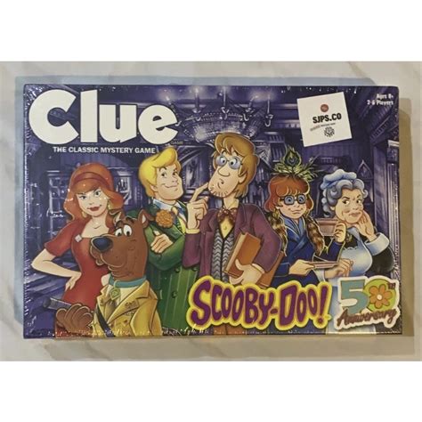 CLUE: Scooby Doo! Board Game | Official Scooby-Doo! (SEALED ) | Shopee ...