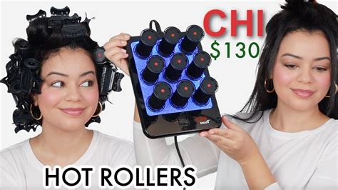 Testing The Chi Magnify Ceramic Hot Rollers Honest Opinion Youtube