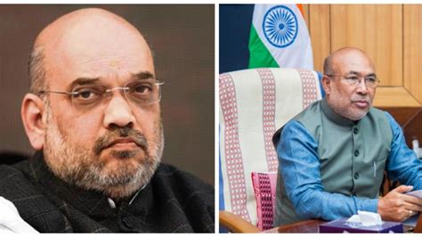 Home Minister Amit Shah Speaks To Manipur CM Over Disturbing Video Of