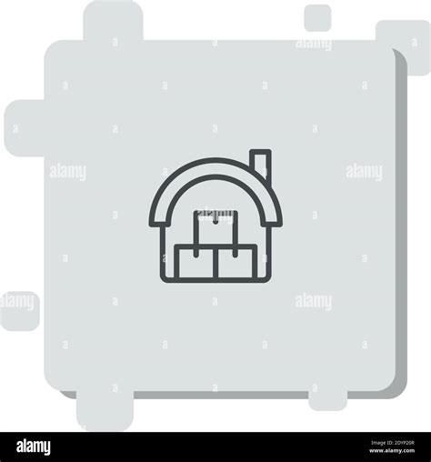 Shed Vector Icon Modern Simple Vector Illustration Stock Vector Image