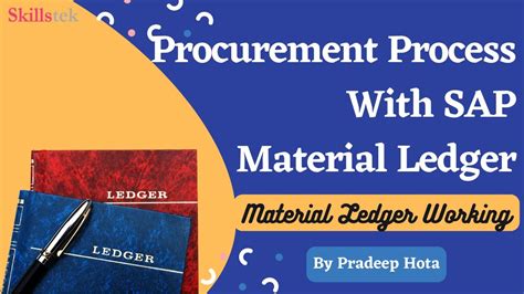 Procurement Process With Material Ledger In Sap Material Ledger