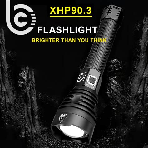 Led Flashlights Torch Light Xhp90 Flashlights Torches Super