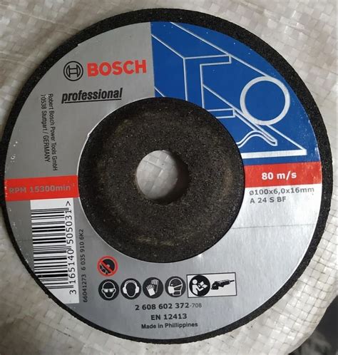 Resin Bosch Grinding Wheel Thickness Of Wheel Mm At Rs Piece