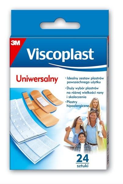 3m Viscoplast Plaster Zestaw Uniwersalny A24 Rondo Plus Dandb