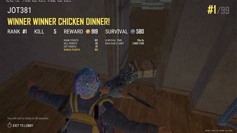 JOT381 PUBG 140321 VIKENDI 5 KILLS 76th SOLO WIN 1 99 CHICKEN DINNER