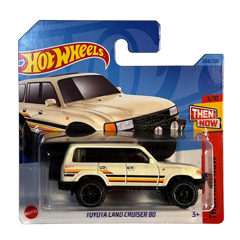 Masinuta Metalica Hot Wheels Toyota Land Cruiser Alb EMAG Ro