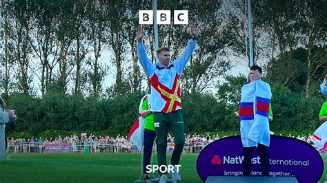 Bbc Radio Guernsey Island Games 2023 Guernsey S Chalmers Has To Settle For Silver In 400m