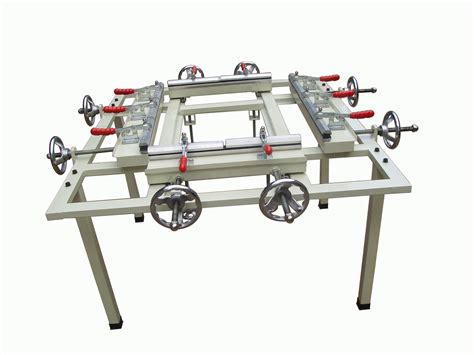 Manual Screen Stretcher Printing Mesh Stretching Machine Na105 China Screen Stretcher And