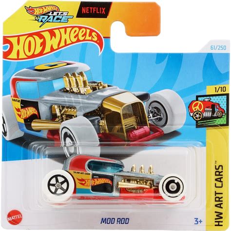 Mod Rod Grå HW Art Cars Let s Race Hot Wheels