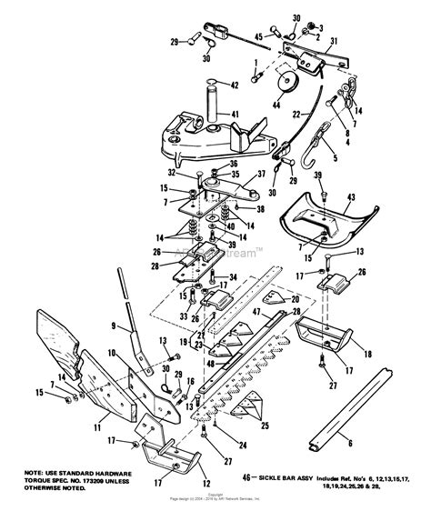 Sickle Bar Mower Parts Diagram