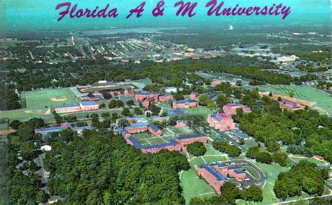 Florida Memory • Aerial view of FAMU - Tallahassee, Florida
