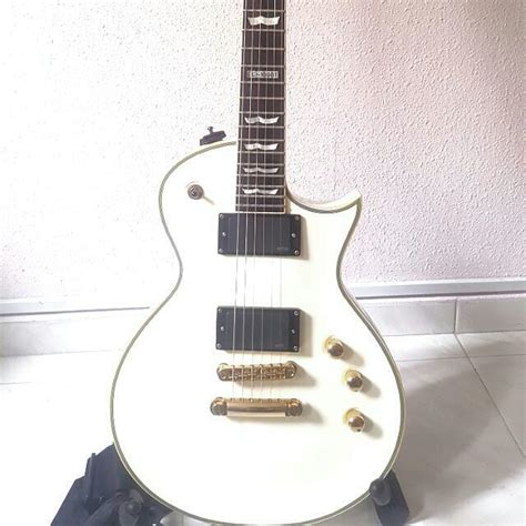 Esp Ltd Ec T Ctm Snow White Hobbies Toys Music Media Musical