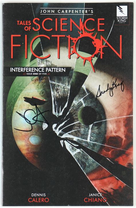 John Carpenter Sandy King Signed Tales Of Science Fiction