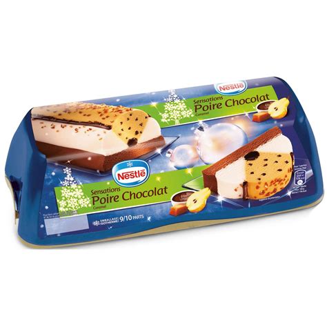 Nestle B Che Glac E Poire Chocolat Caramel Parts G Pas Cher