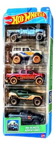 Hot Wheels Pack C un Original Mattel Hw Remote Advent Hly Frete grátis