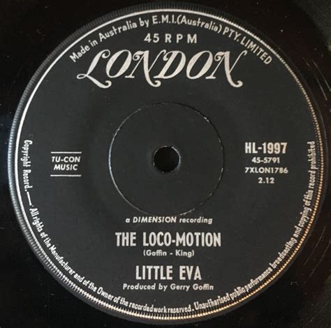 Little Eva - The Loco-Motion (1962, Vinyl) | Discogs