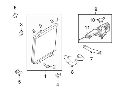 Ford Explorer Sport Trac Radiator Coolant Hose 4 6 Liter Explorer Jl2z8286b Sheehy Ford