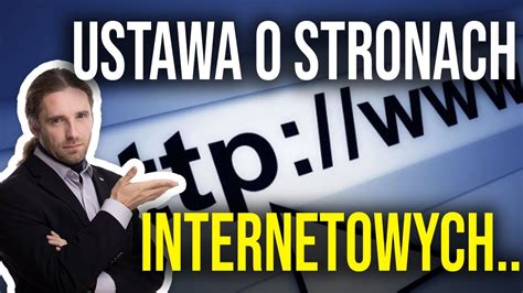 Ustawa O Stronach Internetowych YouTube