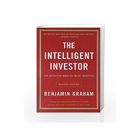 The Intelligent Investor By Graham Benjamin Buy Online The Intelligent