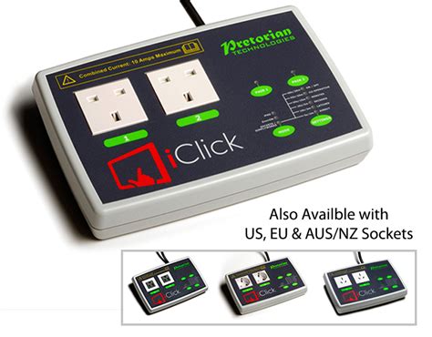 Pretorian iClick: Mains Controller for iPad
