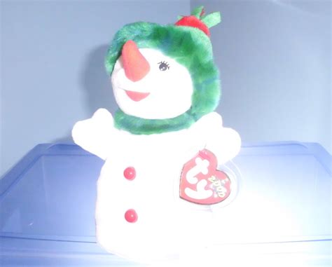 Snowgirl Ty Beanie Baby Mwmt 2000 Current