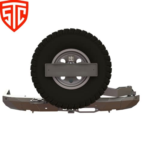 Бампер силовой задний Toyota Land Cruiser Prado 150 2009-2017 квадрат ...