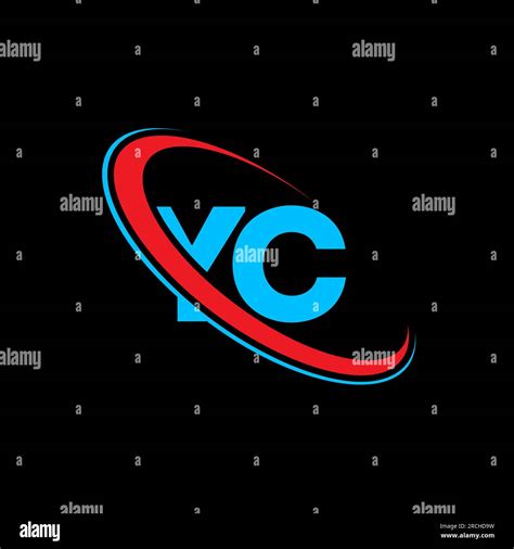 Yc Y C Diseño De Logotipo De La Letra Letra Inicial Yc Círculo Vinculado Monograma En Mayúscula