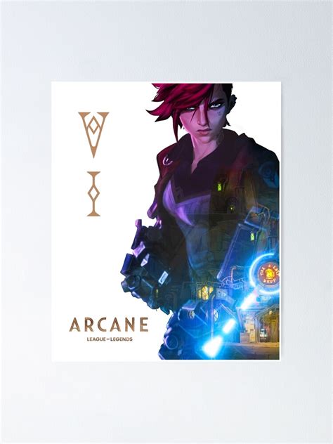 "Arcane Vi" Poster by CCMKOXP | Redbubble