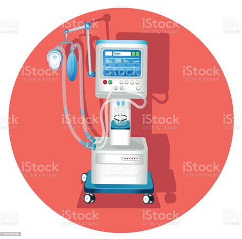 의료용 인공호흡기 및 코로나바이러스 산소 호흡기에 대한 스톡 벡터 아트 및 기타 이미지 산소 호흡기 건강관리와 의술 의료