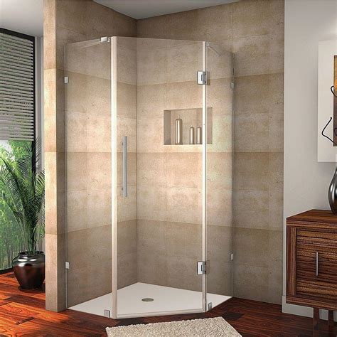 Aston Neoscape 36 In X 72 In Frameless Neo Angle Shower Enclosure In